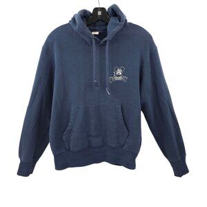 Disney x Uniqlo Mickey Mouse Pullover Fleece Hoodie S Retro Y2k Kangaroo Pocket